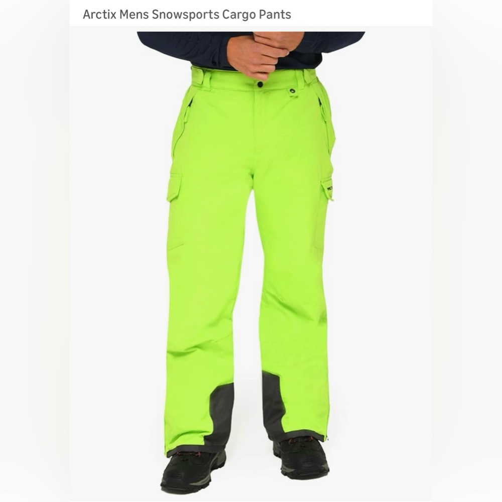 Arctix Men's Neon Green Cargo Pants